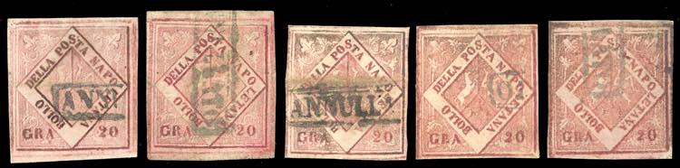 NAPOLI FALSI PER POSTA 1859/60 - ... 