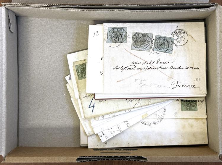 STATO PONTIFICIO 1854/1856 - Lotto ... 