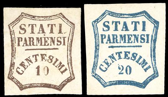 1859 - 10 cent. bruno e 20 cent. ... 