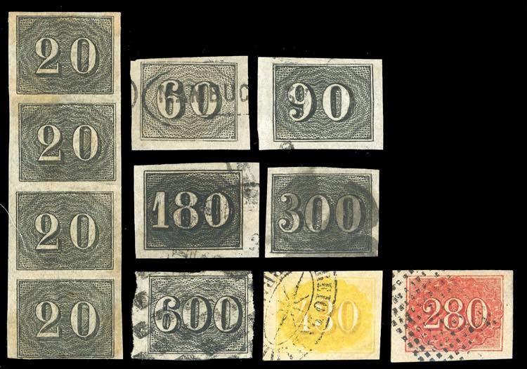 BRASILE 1850/1866 - Piccolo ... 