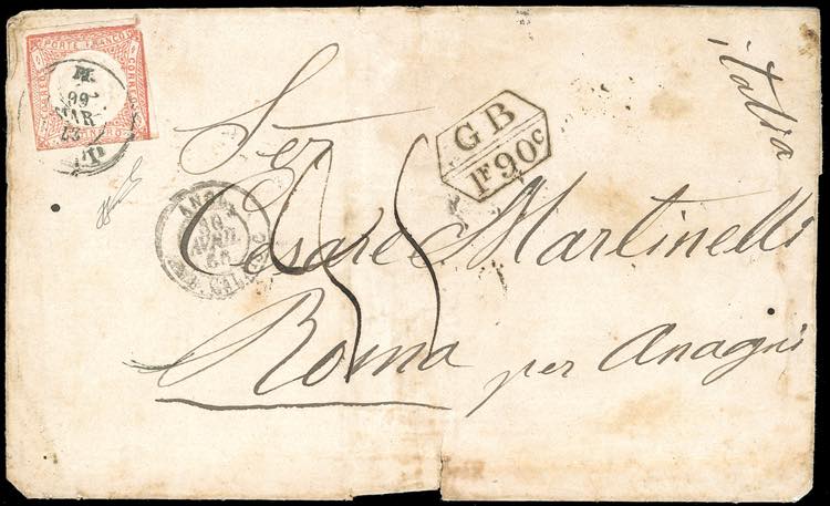 INCOMING MAIL PERU 1866 - 1 ... 