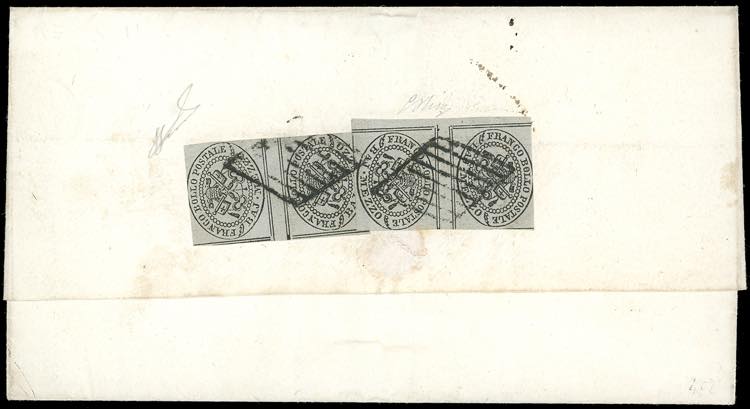 1856 - 1/2 baj grigio (1), due ... 