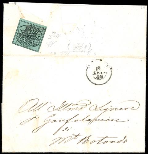 1860 - 1 baj verde scuro, I ... 