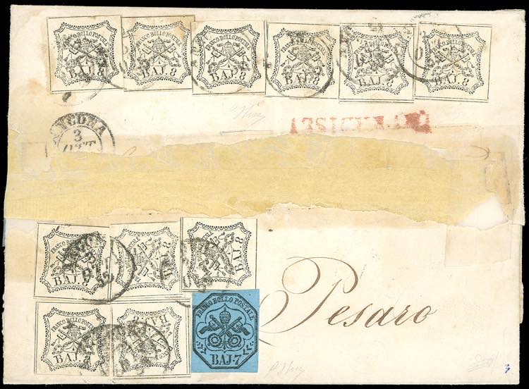 1855 - 8 baj bianco, undici ... 