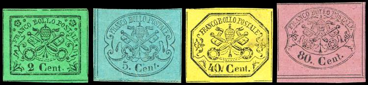 1867 - Seconda emissione, quattro ... 