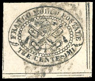 1867  - 3 cent. grigio rosa (14), ... 