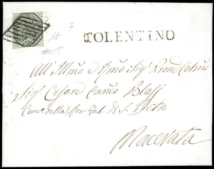 FABRIANO, griglia azzurra + nera ... 