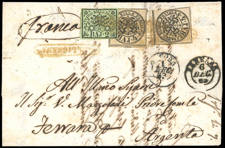 GALLIGNANO, cartella in rosso ... 