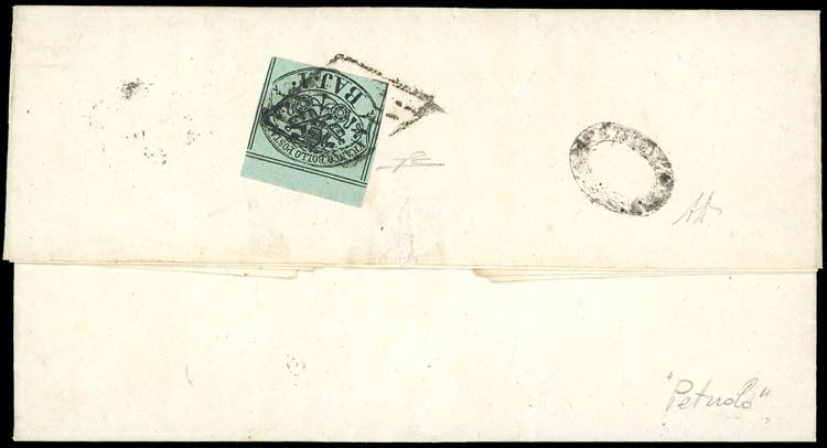 PETRIOLO, ovale punti 8 - 1 baj ... 