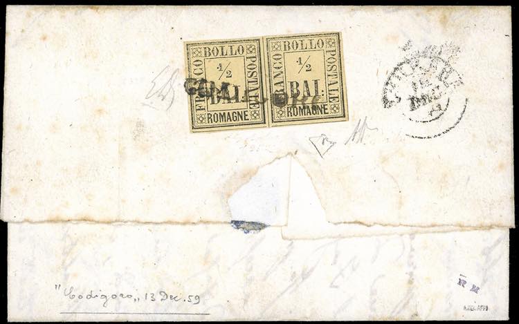 1859 - 1/2 baj giallo paglia (1), ... 