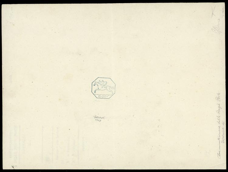 1819 - 50 cent. Cavallino, ... 