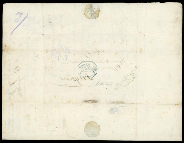 1820 - 50 cent. Cavallino, ... 