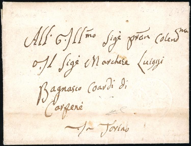 1820 - 15 cent. Cavallino, ... 