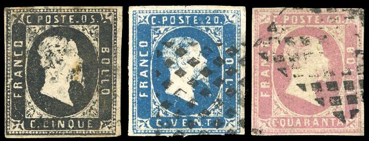 1851 - Prima emissione, serie ... 