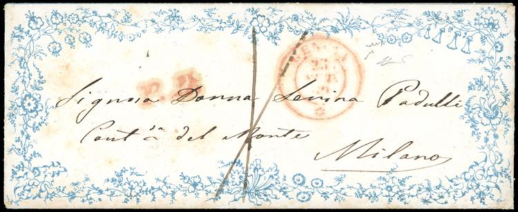 1852 - Bella busta valentina ... 