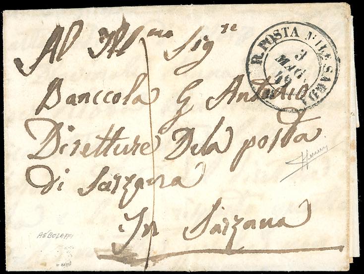 1849 - Lettera prefilatelica ... 