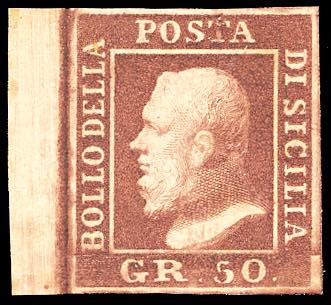 1859 - 50 grana cioccolato (14a), ... 
