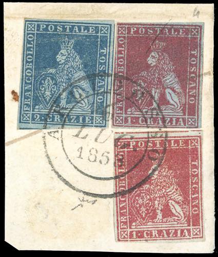 1851 - 1 crazia, un esemplare ... 