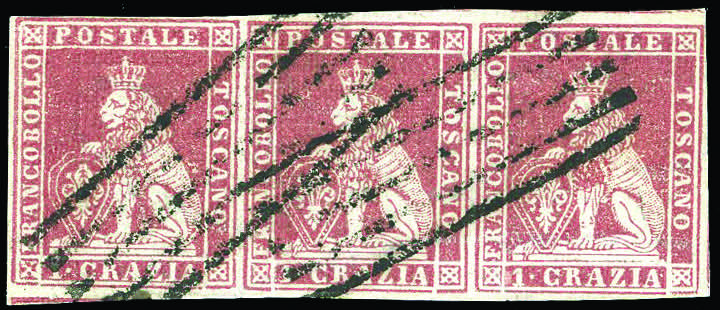 1851 - 1 crazia carminio bruno su ... 