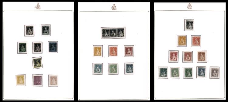 1851 - Tre fogli da esposizione ... 