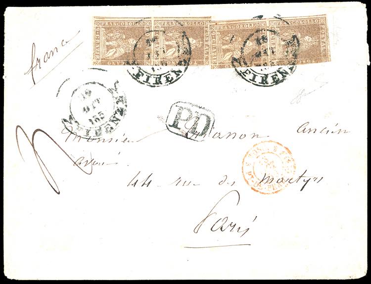 1859 - 9 crazie bruno lillaceo ... 