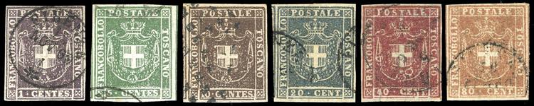 1860 - Serie completa senza il 3 ... 