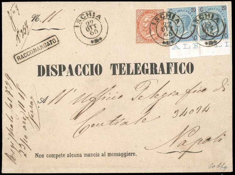 1865 - 10 cent. De La Rue, ... 