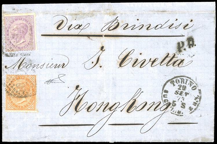1873 - 10 cent. e 60 cent. De La ... 