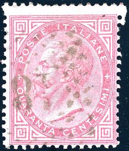 1866 - 40 cent. De La Rue, ... 