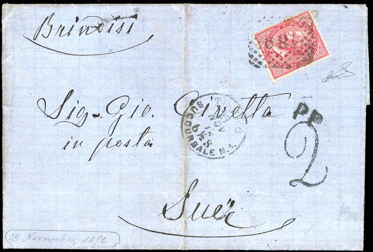 1872 - 40 cent. De La Rue, ... 