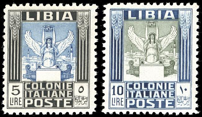 1937 - 5 e 10 lire Pittorica, ... 