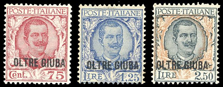 1926 - Floreale soprastampati ... 