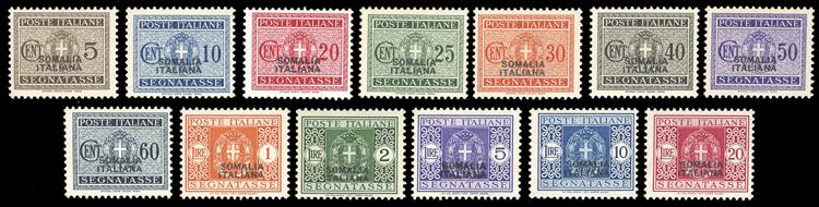 SEGNATASSE 1934 - Soprastampati, ... 