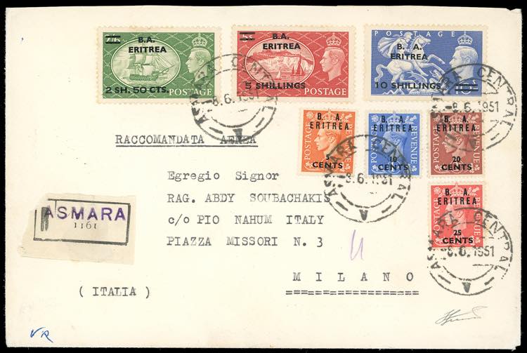 OCCUPAZIONE BRITANNICA ERITREA ... 