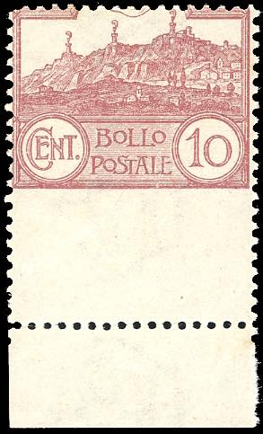 1903 - 10 cent. Vedute, ... 