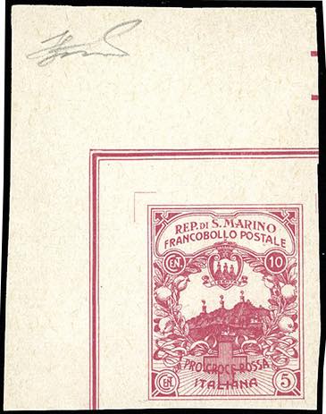 1916 - 10 + 5 cent. Croce Rossa, ... 