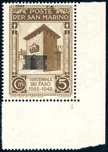 1943 - 5 cent. Governo ... 