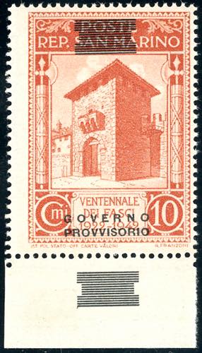 1943 - 10 cent. soprastampa ... 