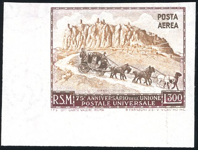 1951 - 300 lire UPU, non ... 