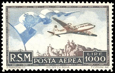 1951 - 1.000 lire Bandiera (99), ... 