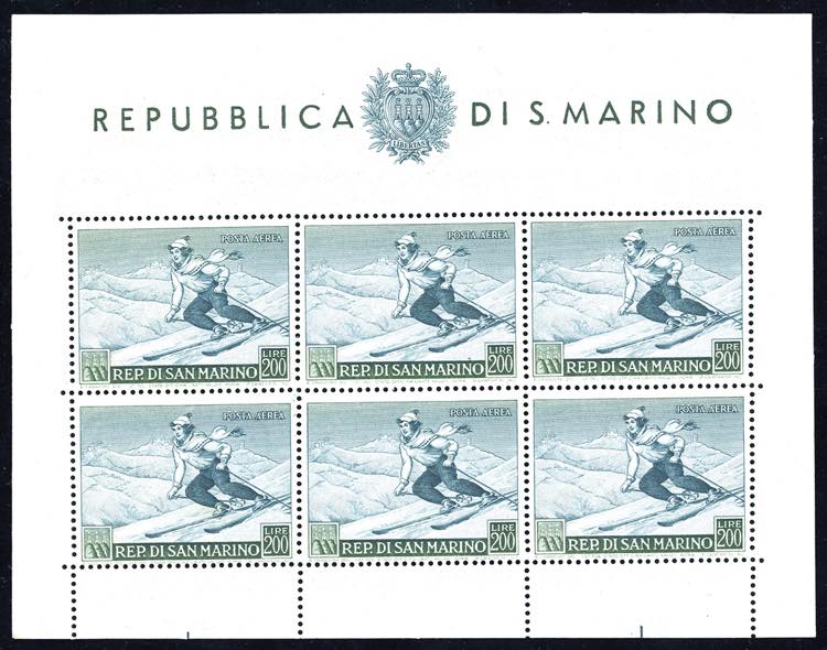 1953 - 200 lire Sciatrice, ... 