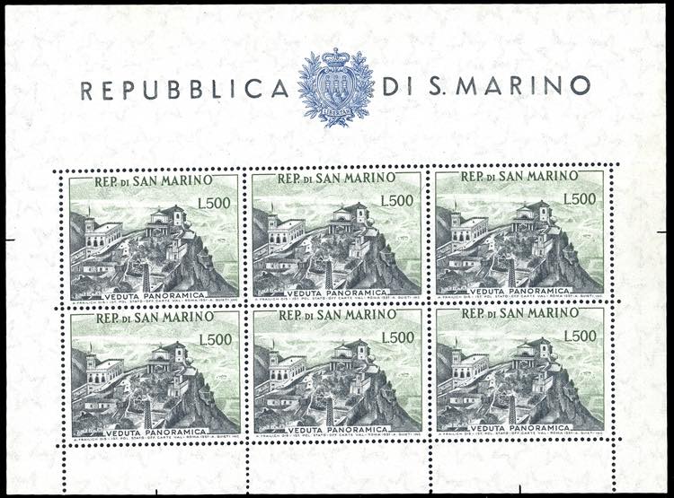 1958 - 500 lire Panorama, ... 