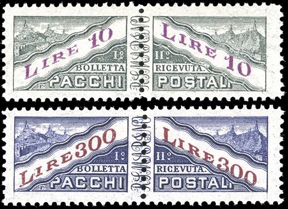 1953 - 10 lire e 300 lire, ... 