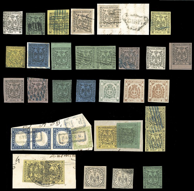 MODENA 1852/1859 - Bellinsieme di ... 