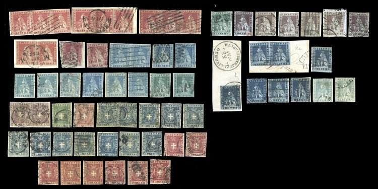 TOSCANA 1852/1860 - Insieme di ... 