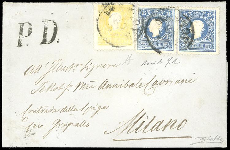 1859 - Lettera da Mantova del 20 ... 