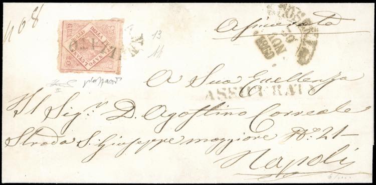 1860 - 20 grana rosa chiaro, II ... 