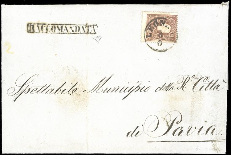 1860 - 10 soldi bruno, II tipo ... 