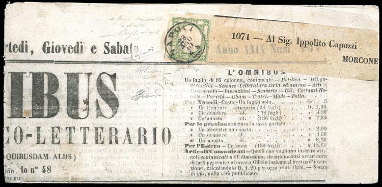 1861 - 1/2 tornese verde, EFFIGIE ... 