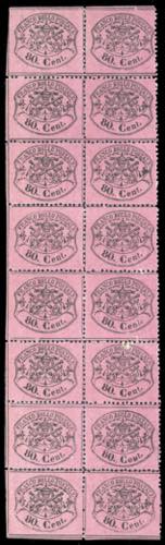1867 - 80 cent. lilla rosa, non ... 